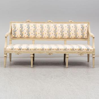 Soffa, Gustaviansk, Lindome, omkring år 1800.