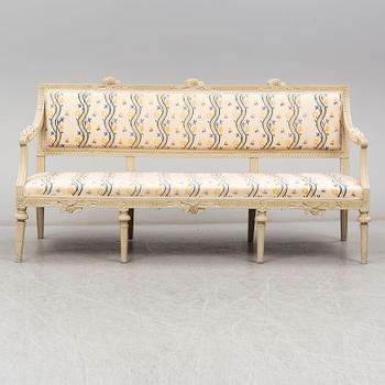 A circa 1800 Gustavian sofa.