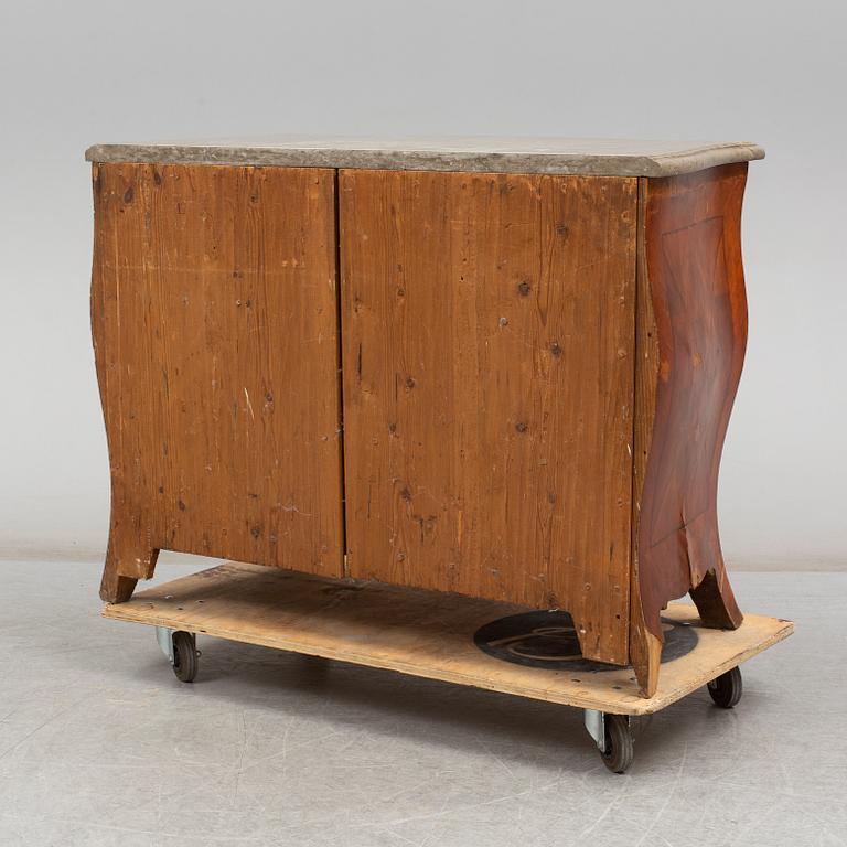 A Rococo chest of drawers, second half of the 18th century.