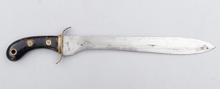 FASKINKNIV, modell 1848.