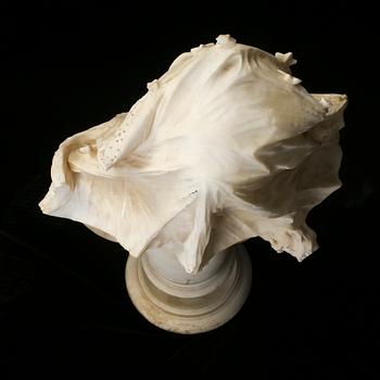 PORTRÄTTBYST, alabaster, jugend, tidigt 1900-tal.