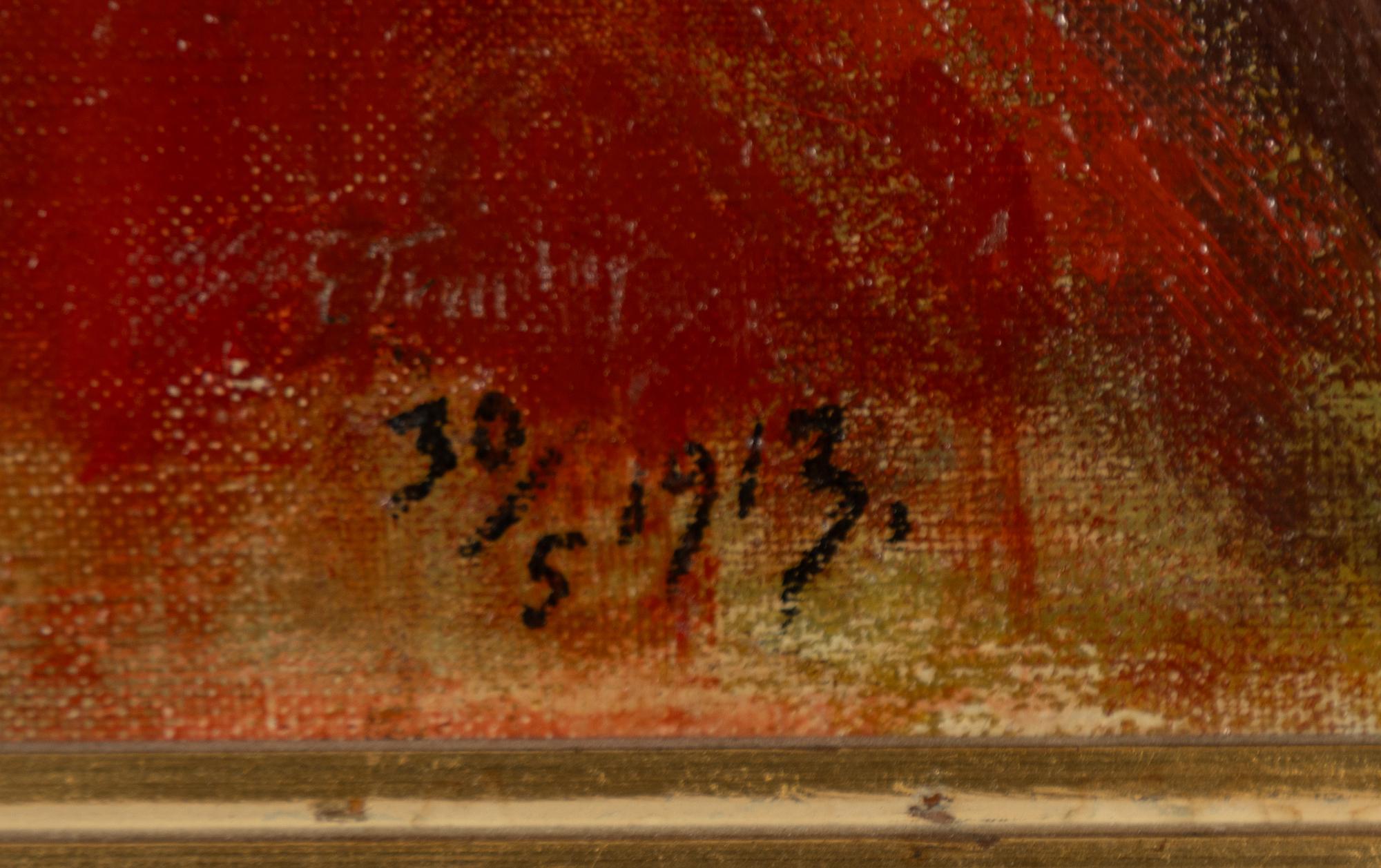 Erik Tryggelin, Flicka med fläta.