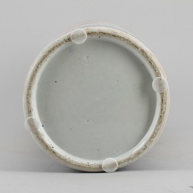 PARAPLYSTÄLL, porslin, Japan, 1800-/1900-tal.