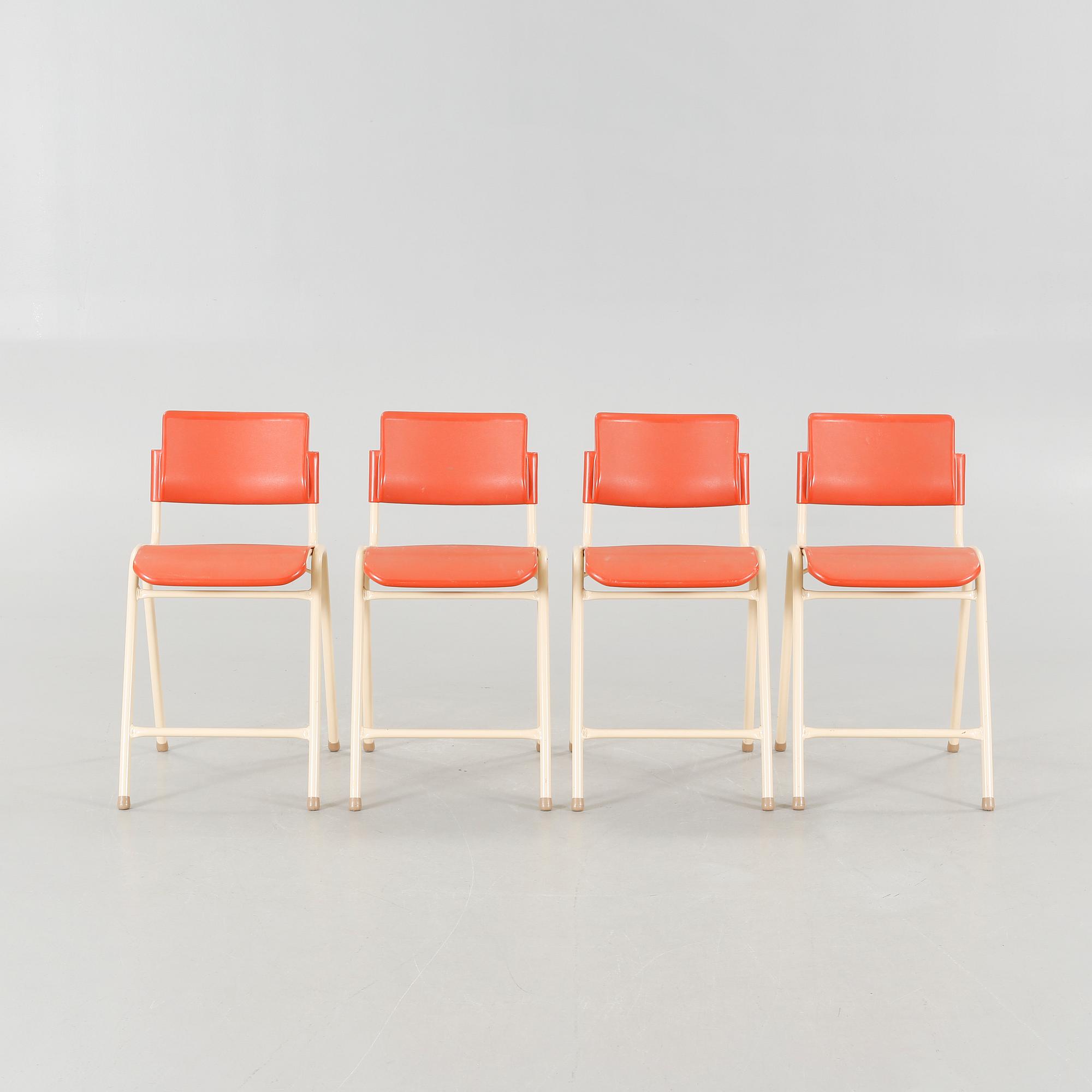 BARNSTOLAR, 4 st, Skol-Sundström AB, 1970/80-tal.