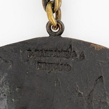 Pentti Sarpaneva, collier, brons.