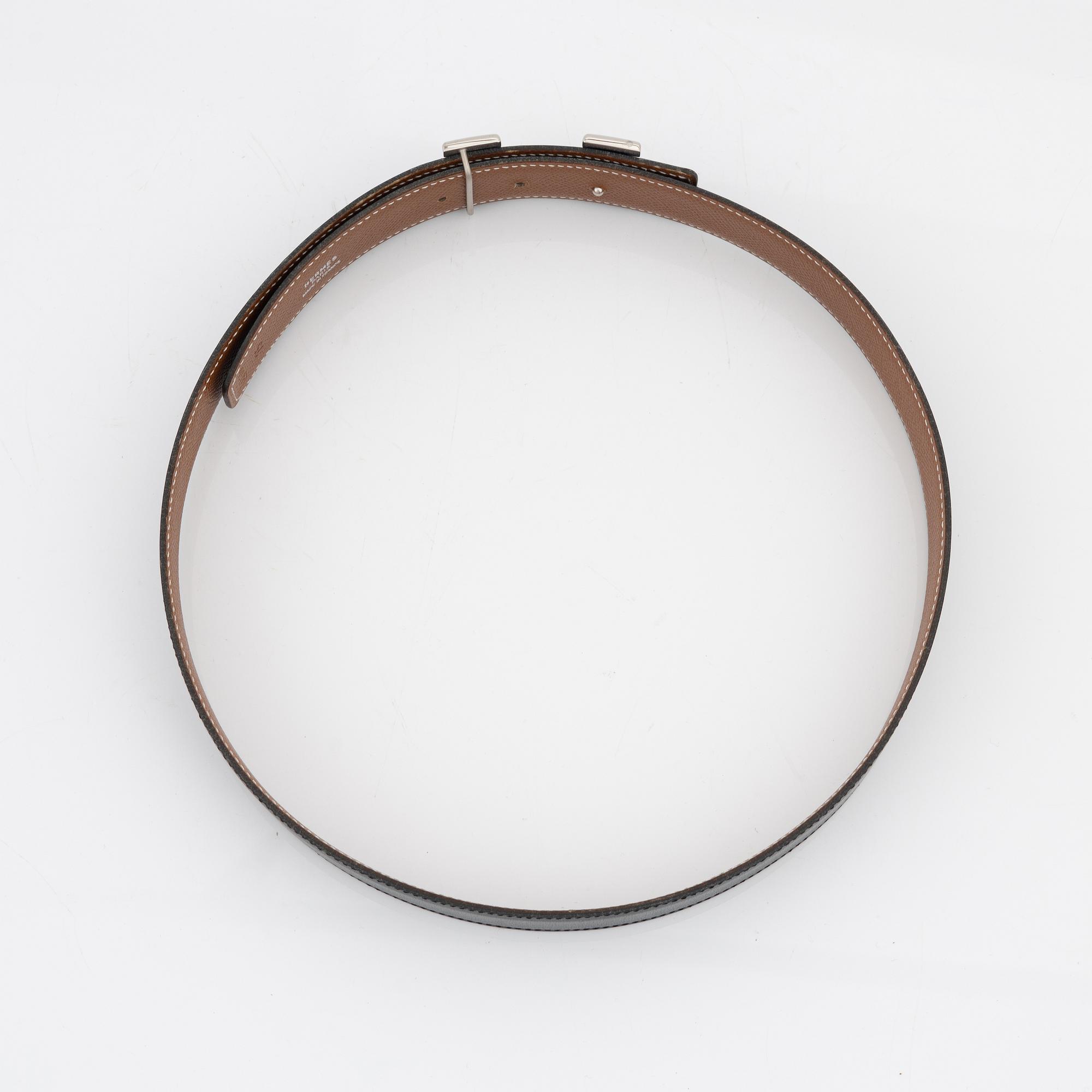 Hermès, skärp, "Constance", storlek 75, 1997.