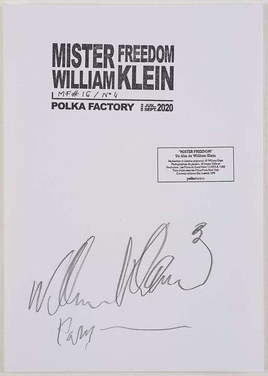 William Klein, ”Mister Freedom koffert - full set edition”, 2020.