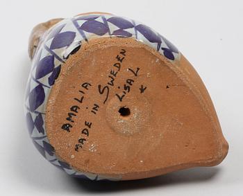 FIGURIN. Stengods. Lisa Larson.