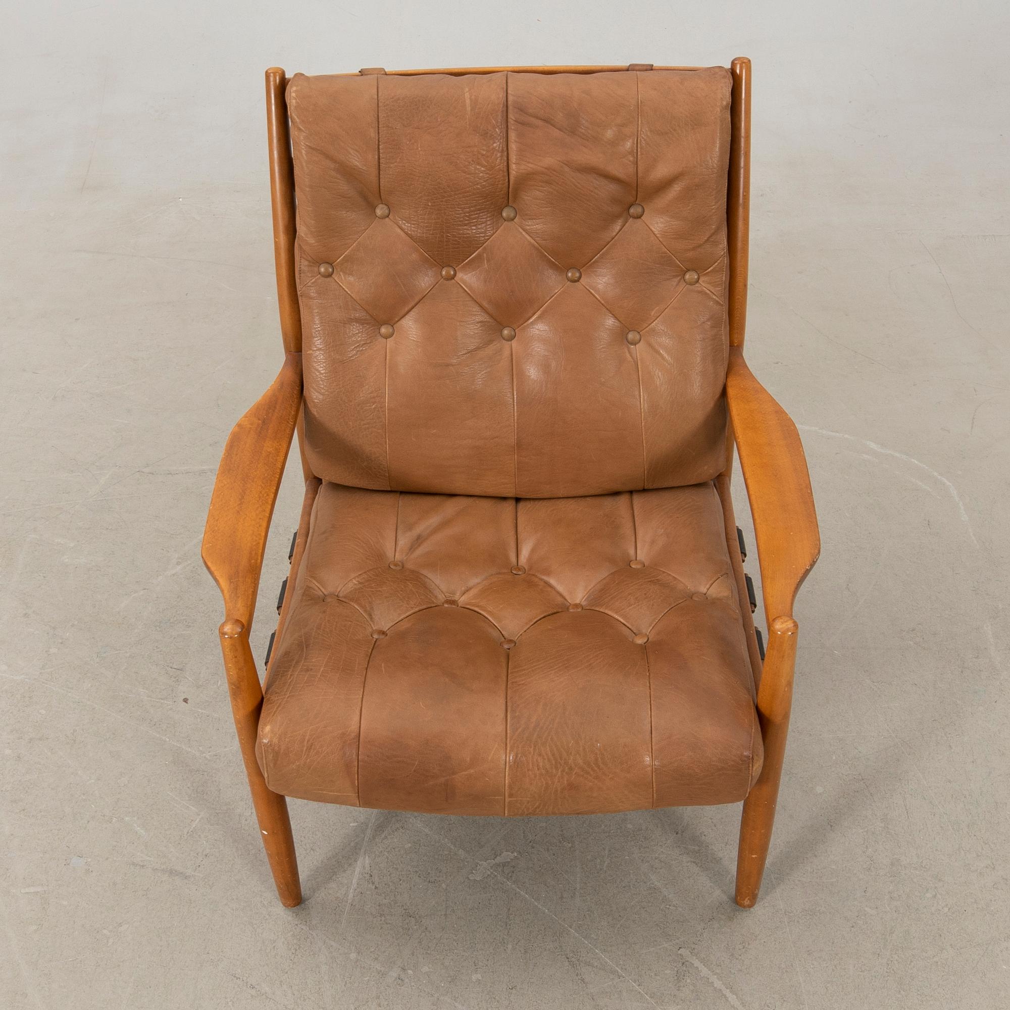 Ingemar Thillmark, armchair, "Läckö", OPE Möbel, 1960s.