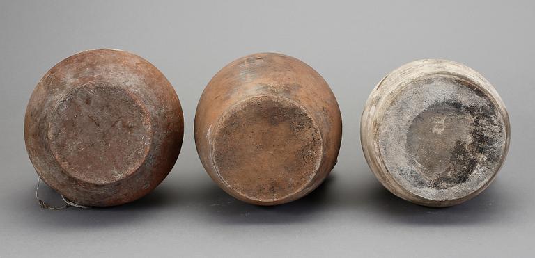 KRUS, 3 st, lergods, Europa, 1800-tal.