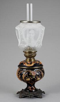 BORDSFOTOGENLAMPA, 1800-talet slut.