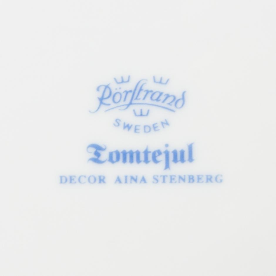 Aina Stenberg, service 27 pcs "Tomtejul", Rörstrand.