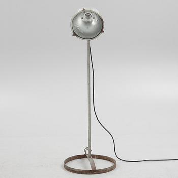 An industrial floor lamp, El-Be, Nykvarn, Sweden.