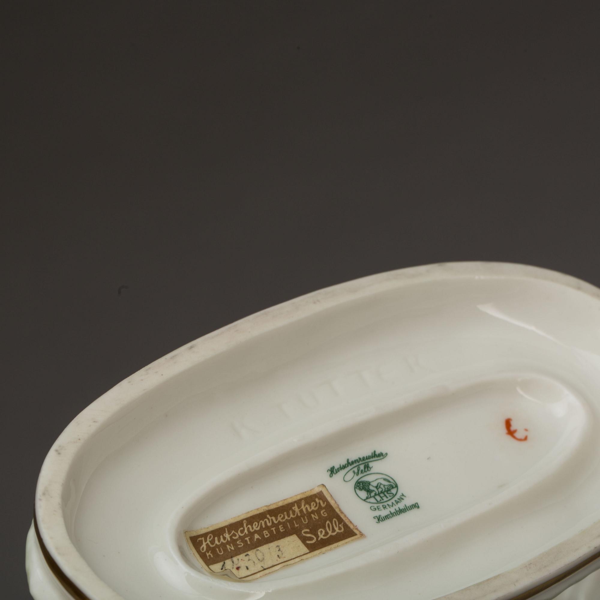 FIGURIN, porslin. Hutschenreuther, Tyskland, Karl Tutter.