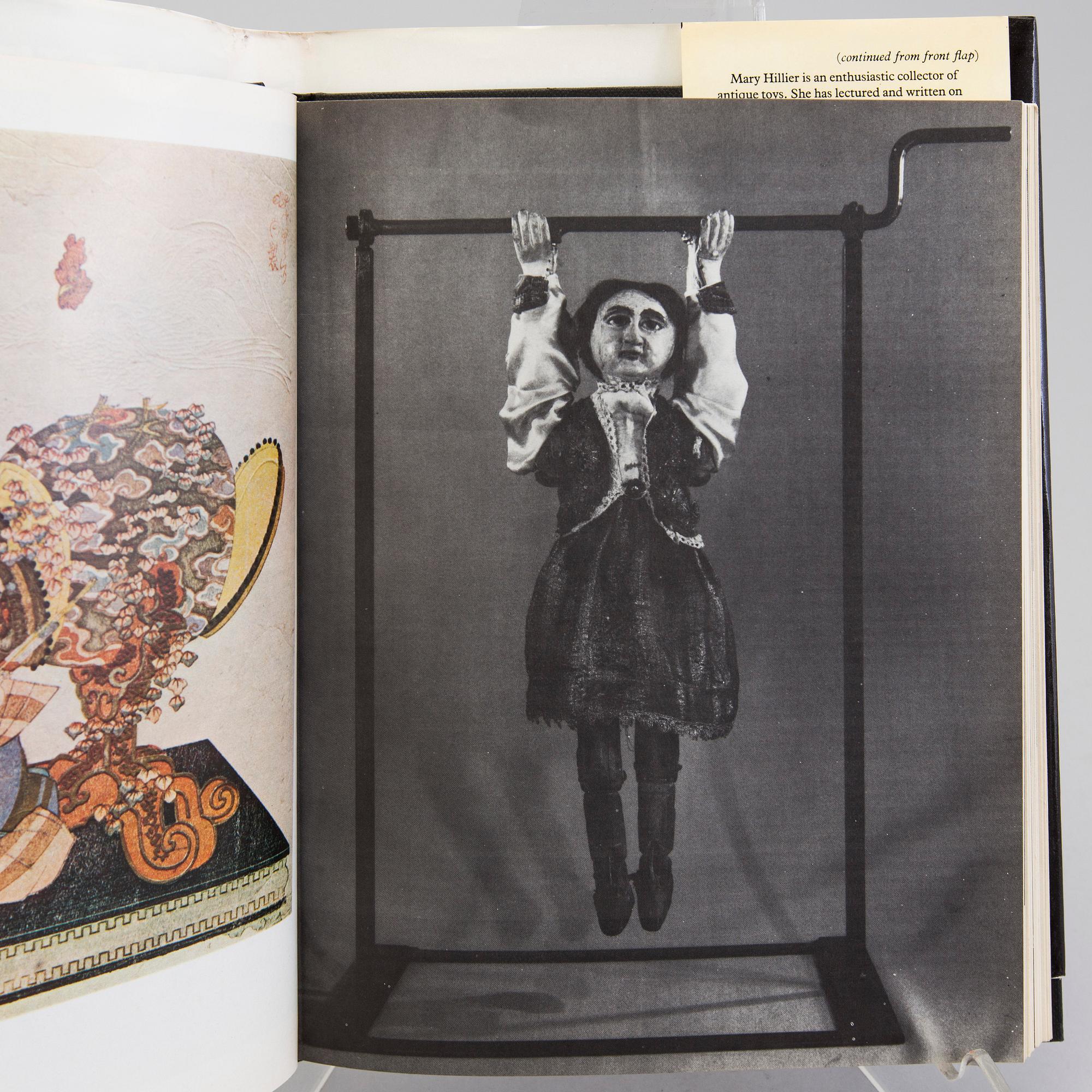 BÖCKER, 5 stycken, leksakslitteratur, bland annat "The Art of the Tin Toy".