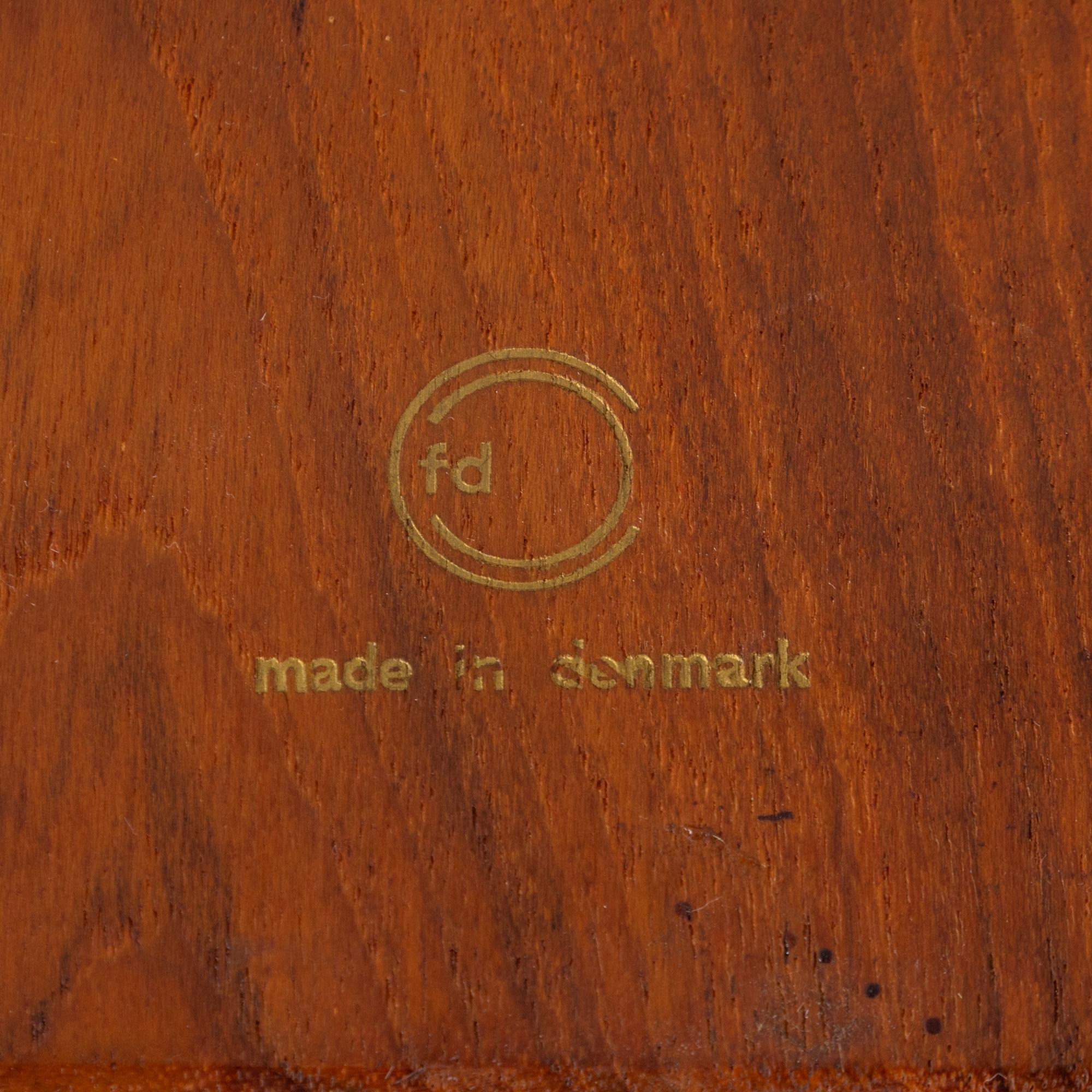 Peter Hvidt & Orla Mølgaard Nielsen, soffbord, "Minerva", France & Son, Danmark, 1950/60-tal.