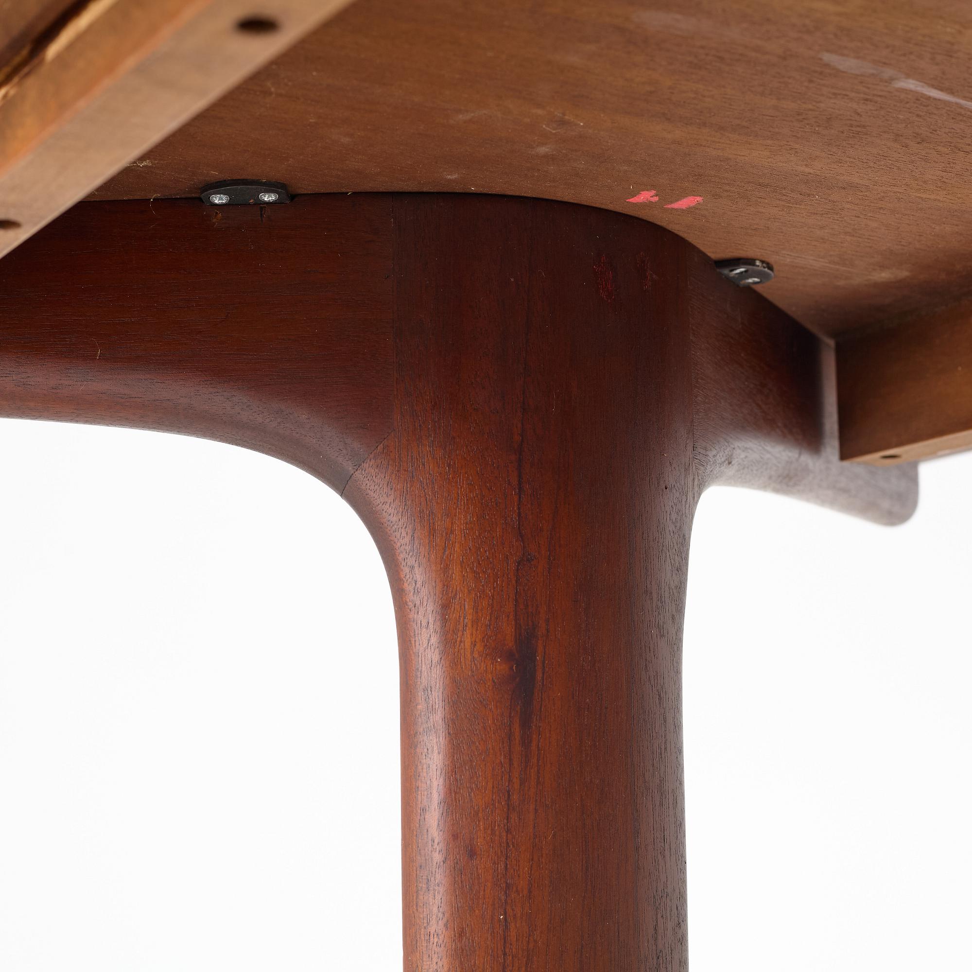 Karl-Erik Ekselius, dining table, JOC, Vetlanda, 1960s.