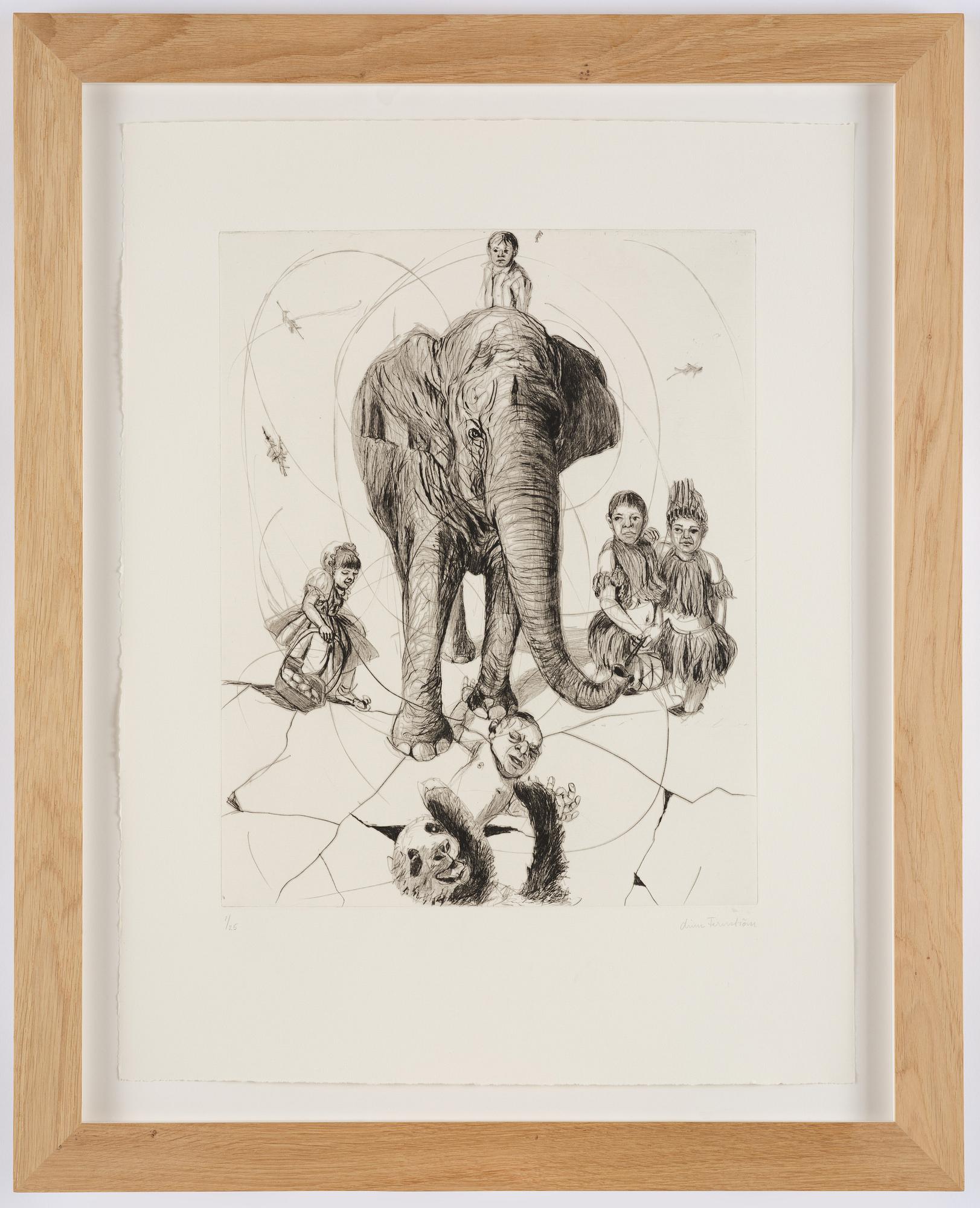 Linn Fernström, "Elefant på hal is".