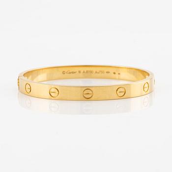 Cartier, bracelet, "Love", 18K gold.