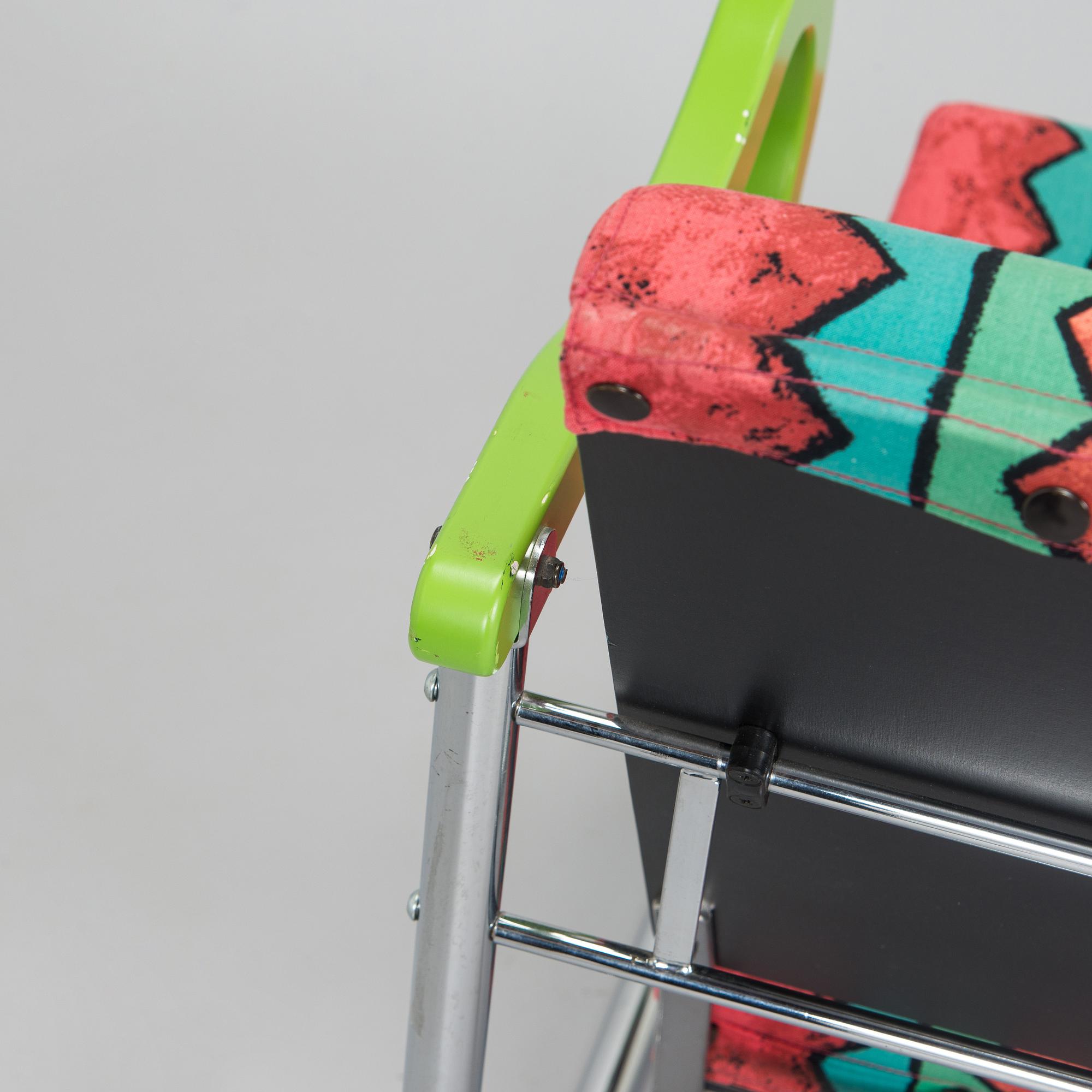 Yrjö Kukkapuro, Nojatuoli, "Experiment", Avarte, 1980-luku.