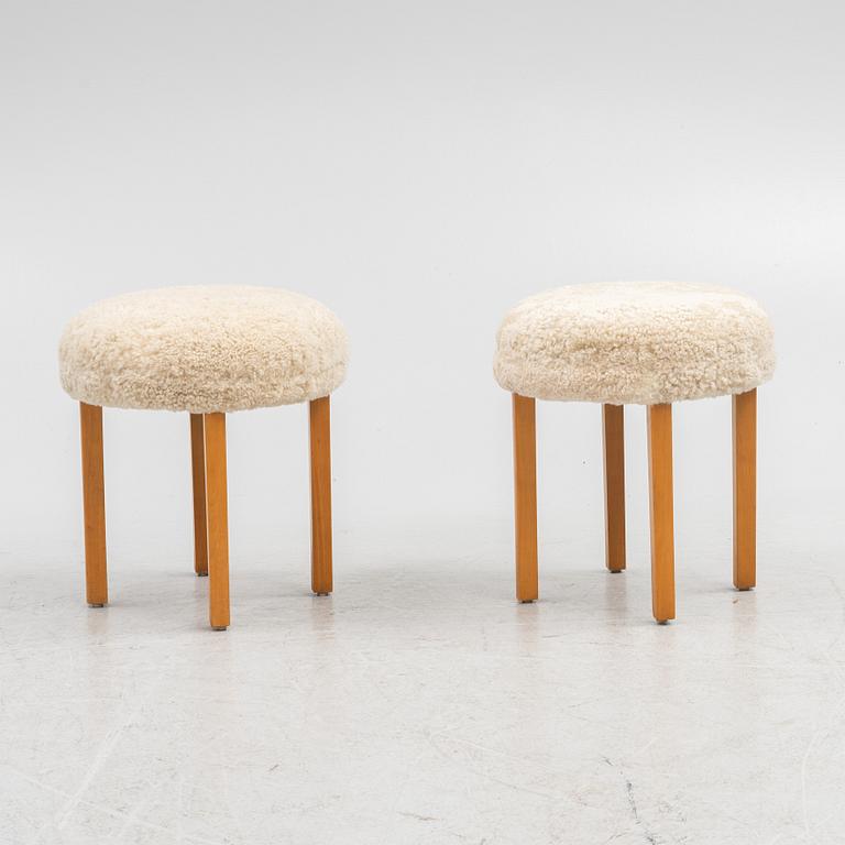 Pallar, ett par, Swedish Modern, 1940-tal.