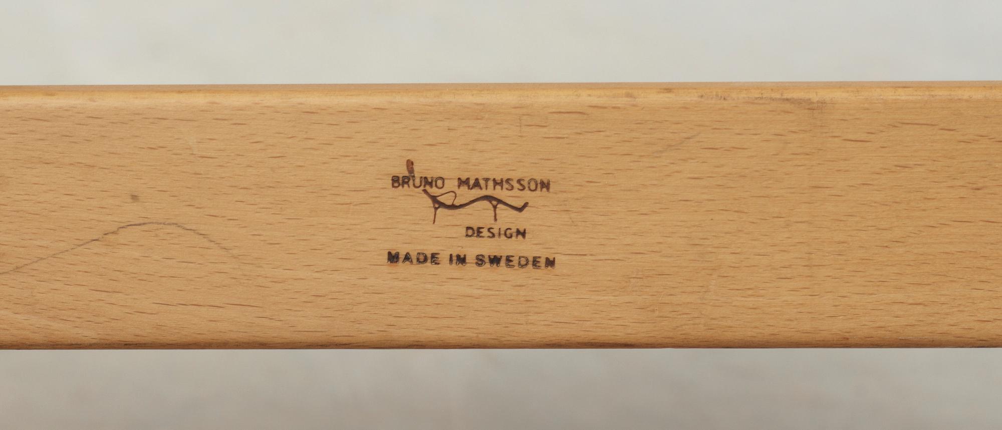 FÅTÖLJER, ett par, "Eva", Bruno Mathsson.