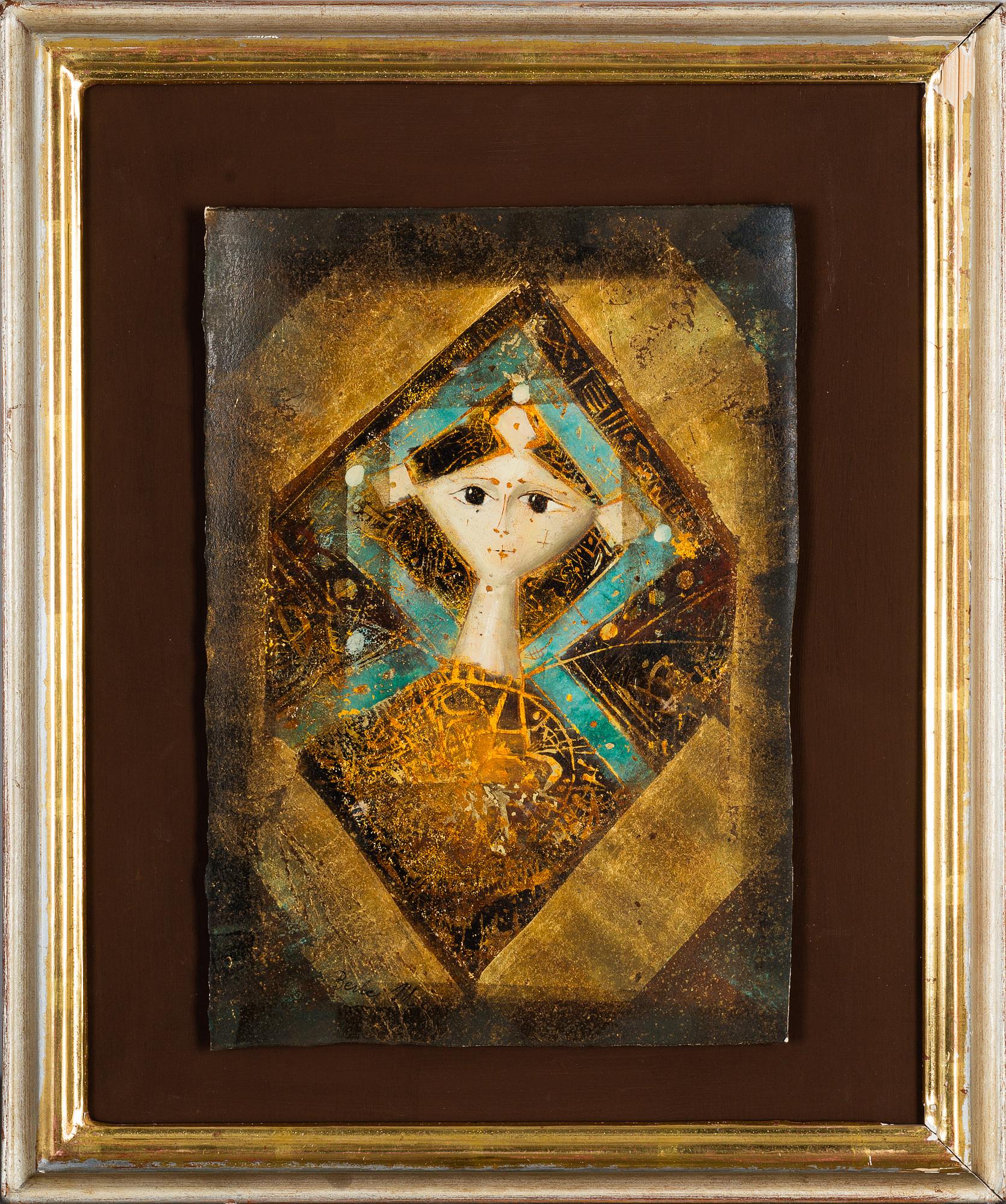 MERSAD BERBER, blandteknik på papper.