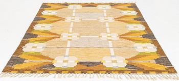Ingegerd Silow, a carpet, "Dellen", rölakan, approx. 290 x 190 cm, signed IS.