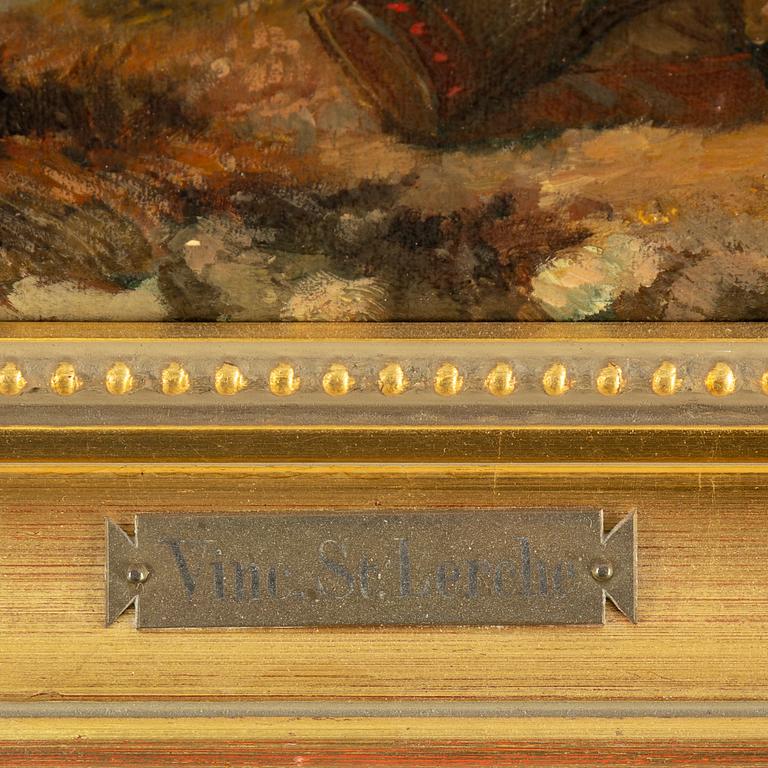 VINCENT STOLTENBERG-LERCHE, olja på duk, signerad och daterad -87.