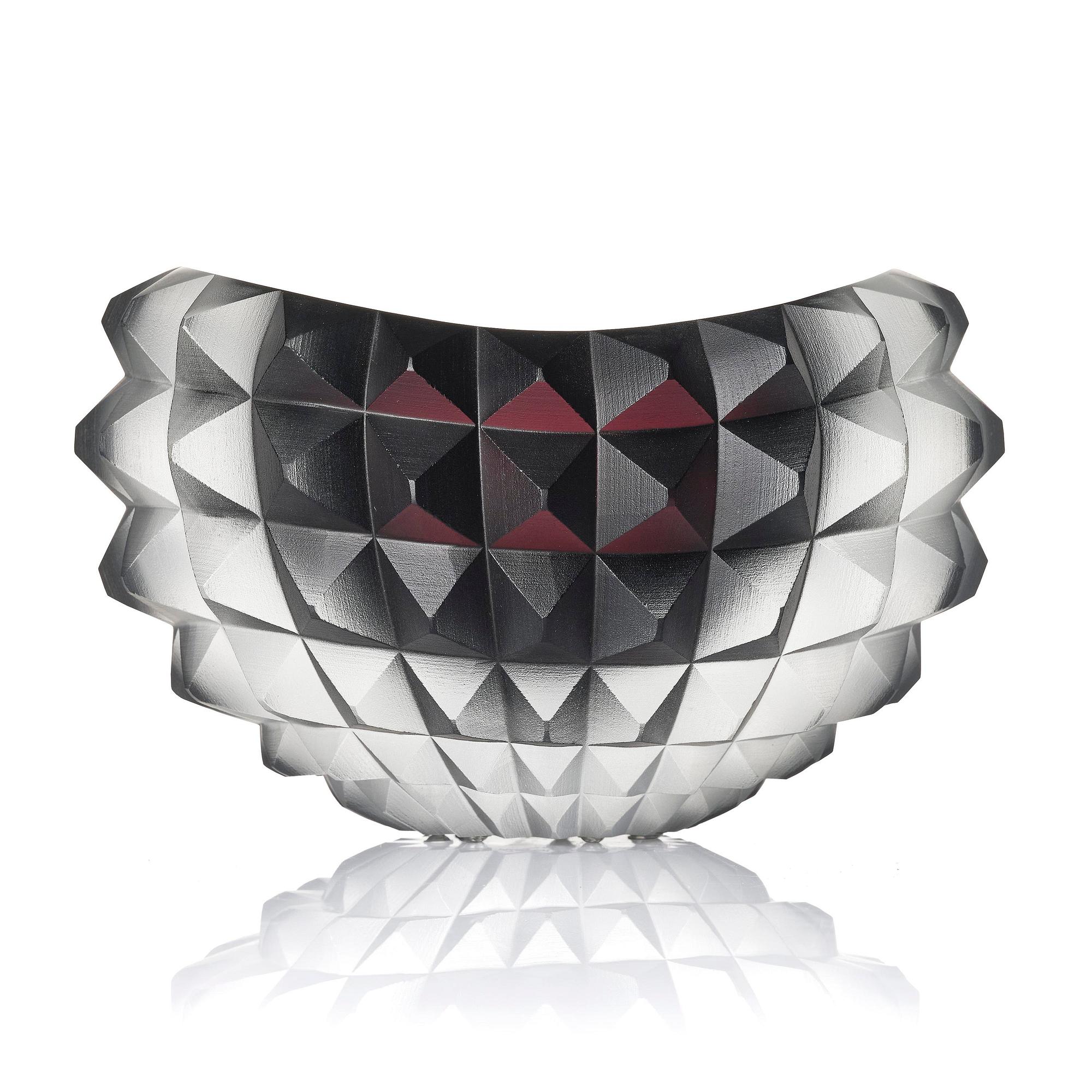 Mårten Medbo, skål, "Core", ed. 2/4, glas, Ajeto, Nový Bor, Tjeckien, 2010.