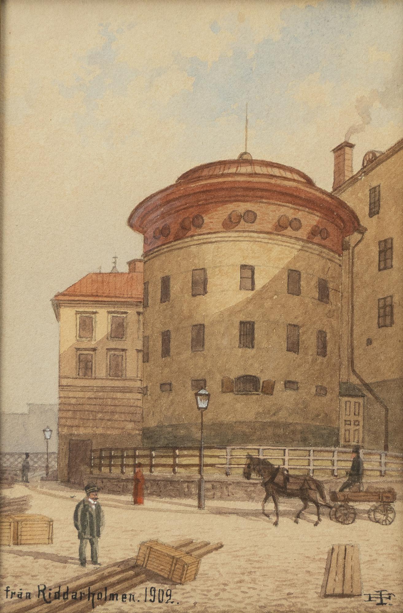 Fredrik Isberg, "Från Riddarholmen".