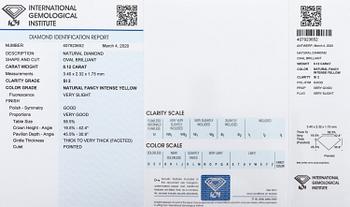 2 OVALA BRILJANTSLIPADE DIAMANTER, 0.10 ct och 0.12 ct.