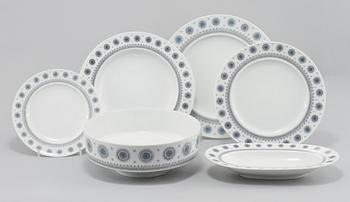 SERVISDElar, 40 st, Tapio Wirkkala, Rosenthal, 1900-talets andra hälft.