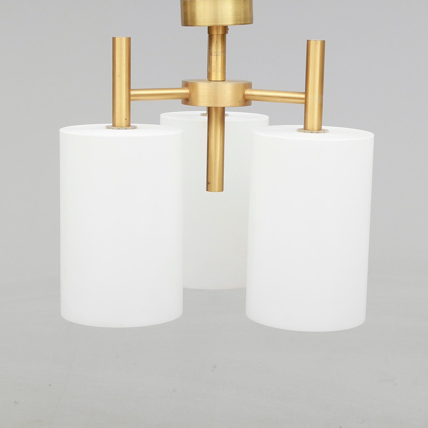 TAKLAMPA, "Candus Cylinder", Uno Kristiansson, Luxus, 1900-talets andra hälft.