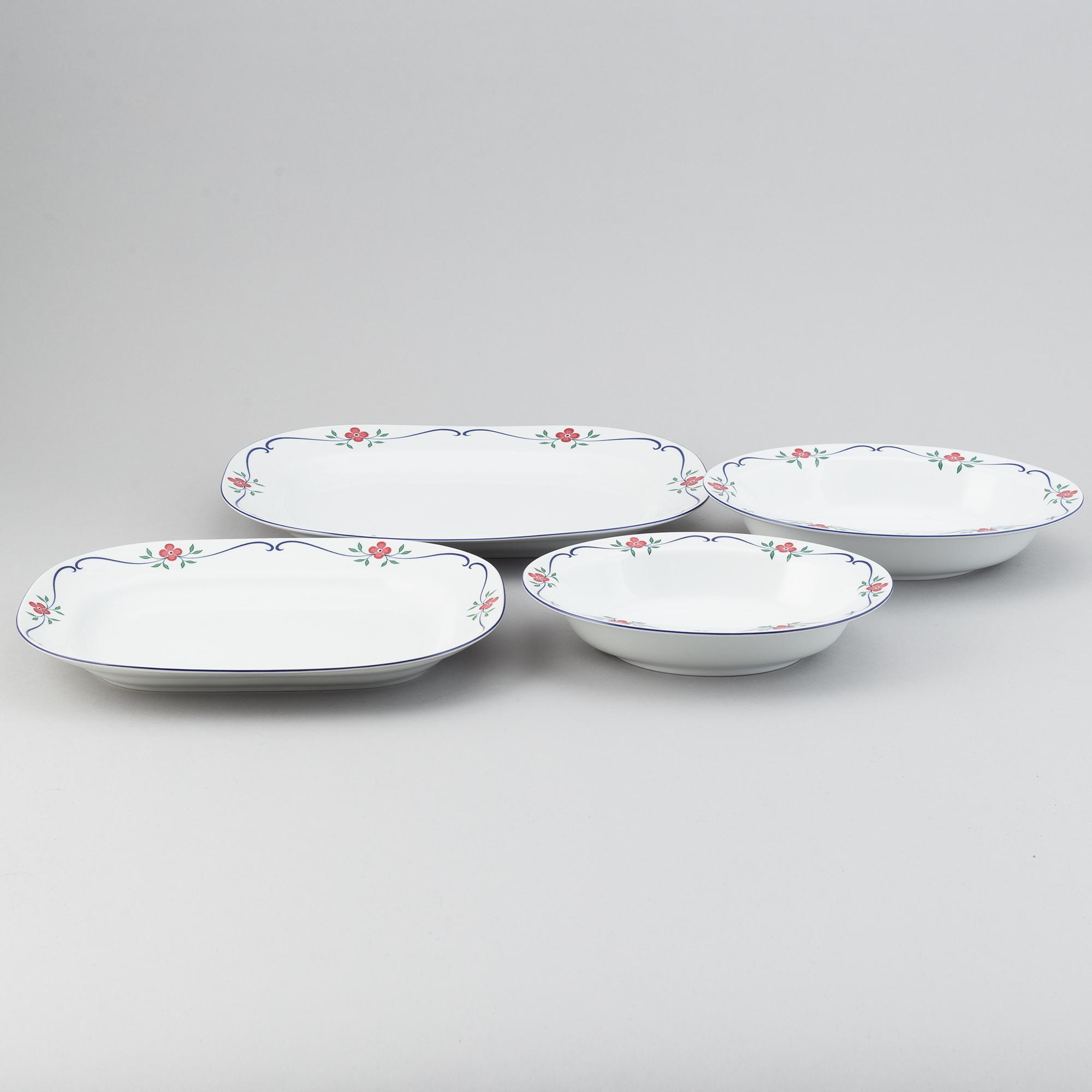 Rörstrand, servis, 77 delar, porslin, "Sundborn".
