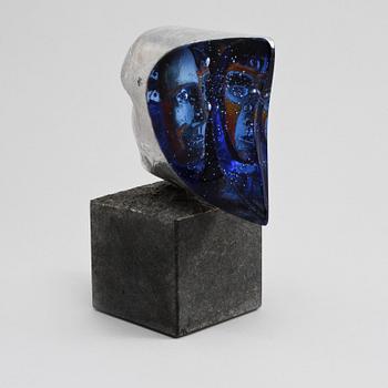 BERTIL VALLIEN, skulptur, glas, signerad och numrerad.
