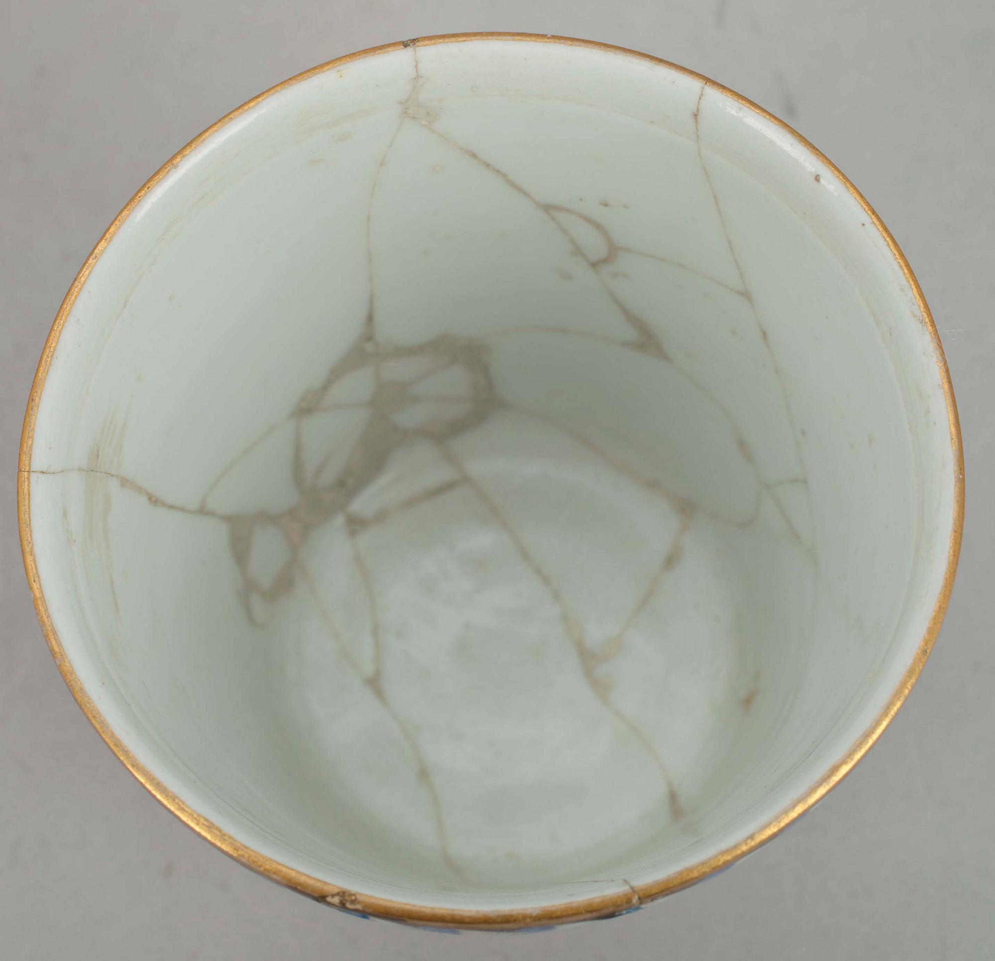 KOPP OCH FAT, tillhört Gustav Mauritz Armfelt, Berlin 1798-1801.