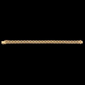 ARMBAND, 18k guld, Stockholm, 1972. Vikt 19 g.