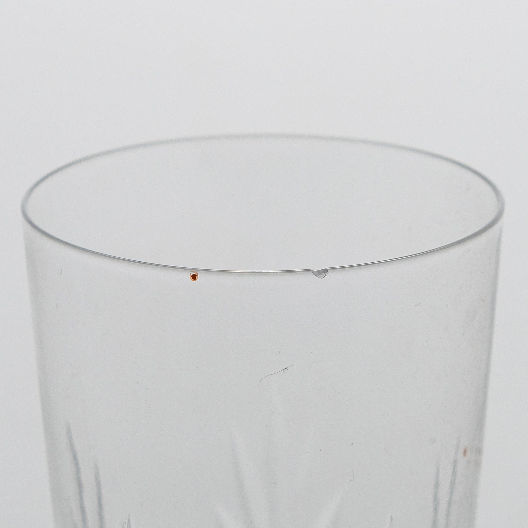An 'Yrjö' crystal glassware set, 58 pieces, Riihimäen Lasi, Finland, latter half of the 20th century.