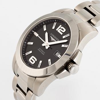 Longines, Conquest, wristwatch, 41 mm.