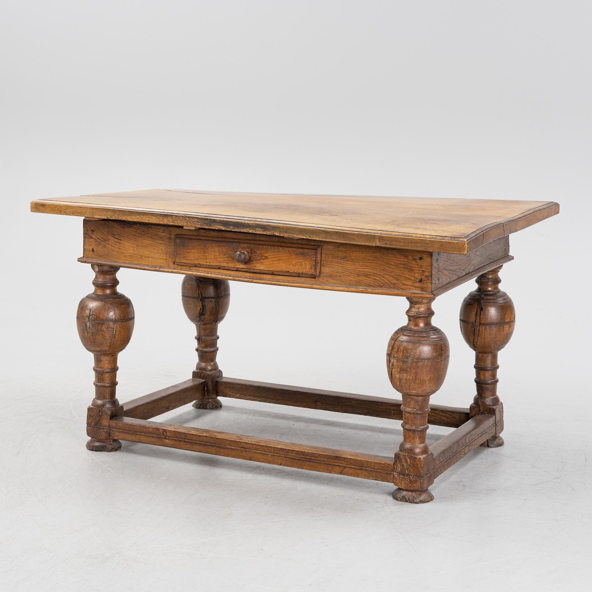 Bord, Barock, 1700-tal.