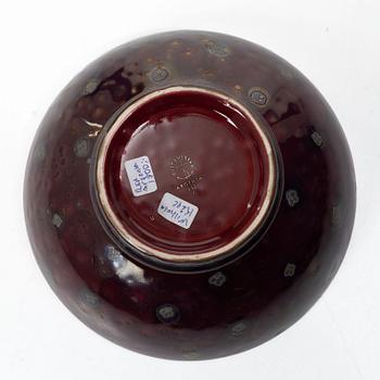Wilhelm Kåge, An 'Argenta' bowl and vase, Gustavsberg.