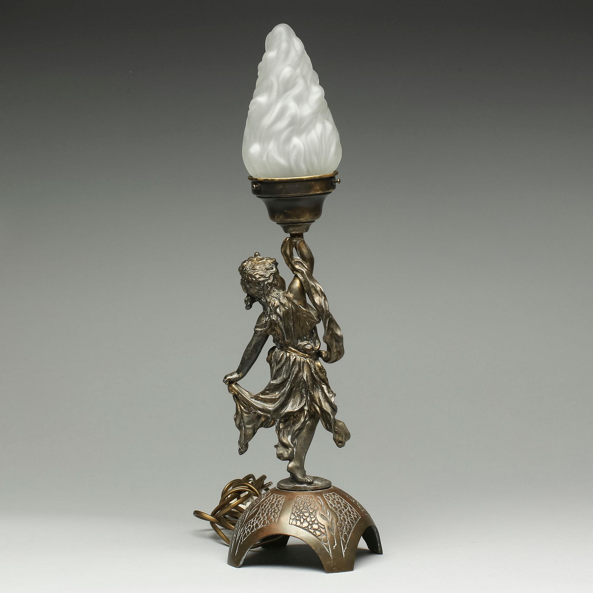 BORDSLAMPA, jugend, 1900-talets första del.