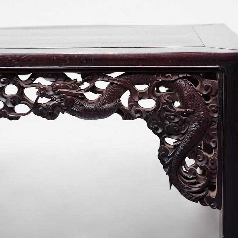 A Chinese kang table, early 20th Century.