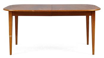 497. A Josef Frank mahogany dinner table, Svenskt Tenn, model 947.