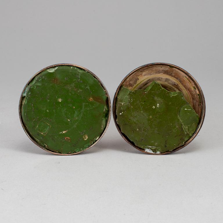 KG MARKSTRÖMS, a pair of silver candlesticks, Uppsala 1956.