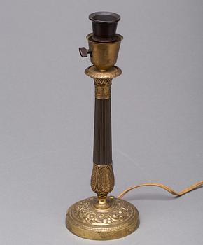 BORDSLAMPA, empirestil, 1900-talets första hälft.