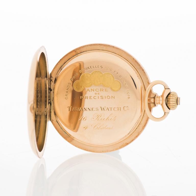TAVANNES WATCH CO., taskukello, 53 mm.