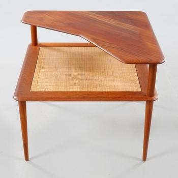 A sofa 417 and a table 519, Peter Hvidt & Orla Mörgaard Nielsen, Minerva series, France & Daverkosen, Denmark, 1950s.