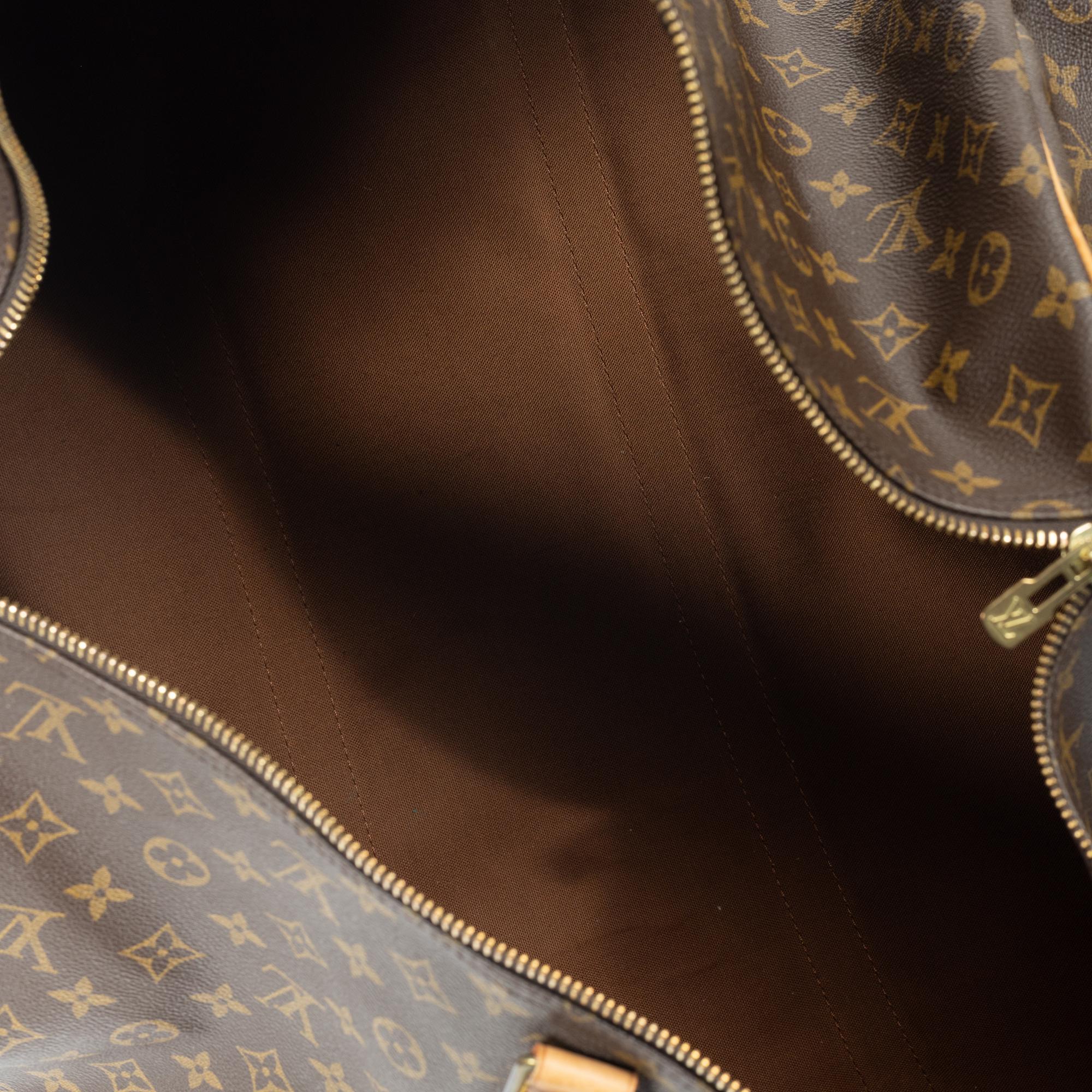 Louis Vuitton, weekend bag, "Keepall 60 Bandoulière".